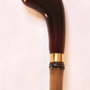 Bastón-puño-golf-bambú-detalle