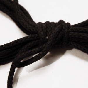 Cuerda de Algodón negra